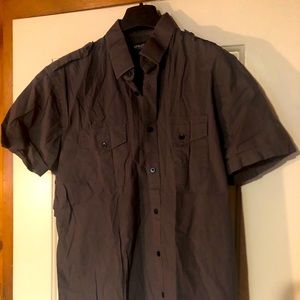 Express Short Sleeve Button Down